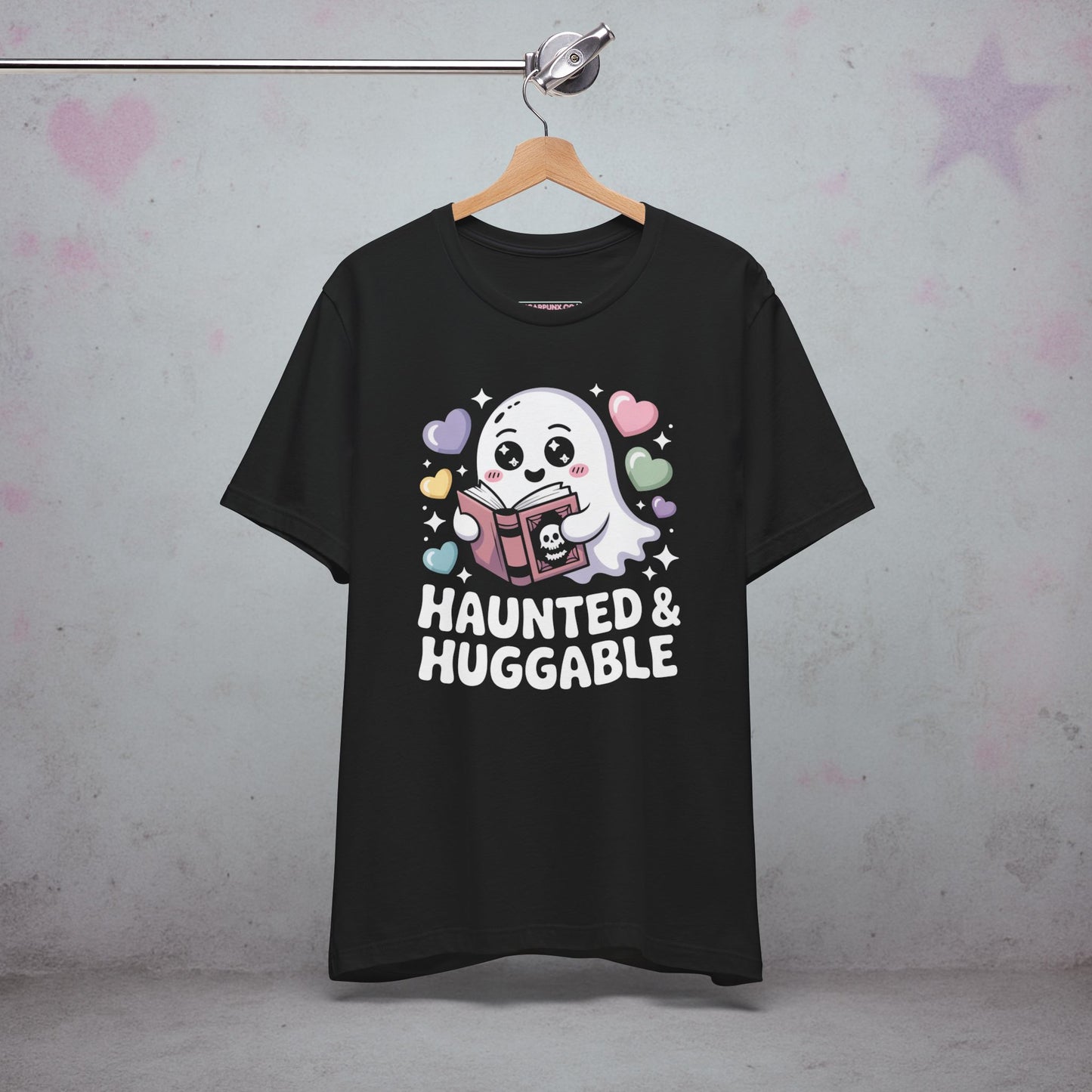 Haunted & Huggable Book Kawaii T-Shirt β Creepy Cute Gothic Tee
