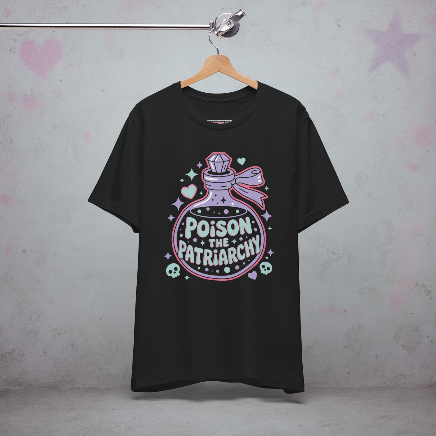 Poison the Patriarchy Kawaii T-Shirt β Creepy Cute Gothic Tee