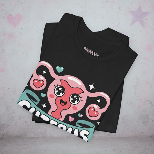 Cuterus Club Uterus Kawaii T-Shirt — Creepy Cute Gothic Tee