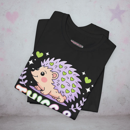 Thicc & Thorny Hedgehog Kawaii T-Shirt — Creepy Cute Gothic Tee
