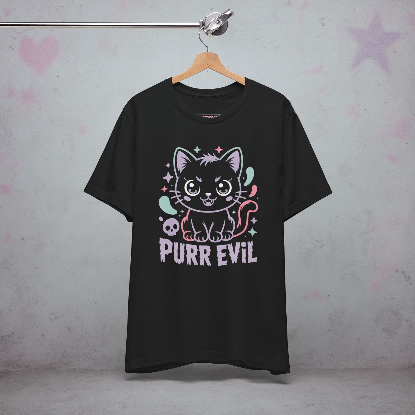 Purr Evil Cat Kawaii T-Shirt β Creepy Cute Gothic Tee