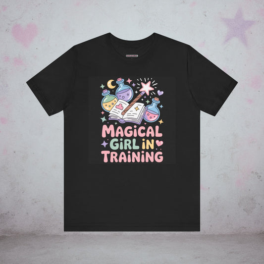 Magical Girl In Training Kawaii T-Shirt — Creepy Cute Gothic Tee
