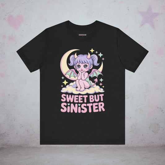 Sweet But Sinister Kawaii T-Shirt — Creepy Cute Gothic Tee
