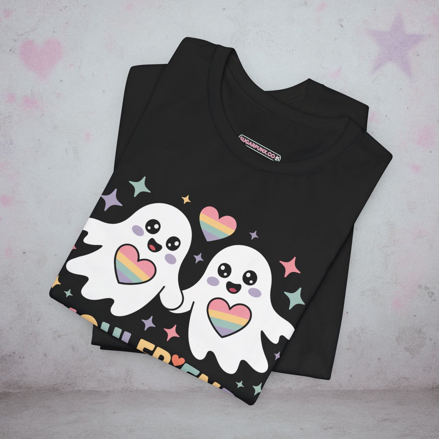 Ghoulfriends Forever Pride Kawaii T-Shirt — Creepy Cute Gothic Tee