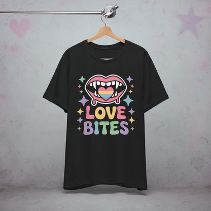Love Bites Pride Kawaii T-Shirt — Creepy Cute Gothic Tee