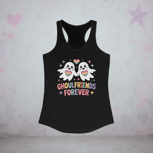 Ghoulfriends Forever Pride Racerback Tank Top