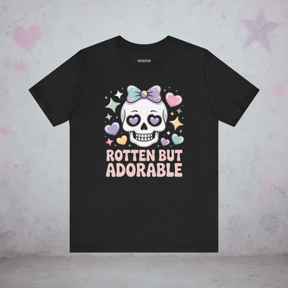 Rotten But Adorable Kawaii T-Shirt — Creepy Cute Gothic Tee