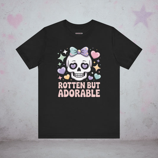 Rotten But Adorable Kawaii T-Shirt — Creepy Cute Gothic Tee