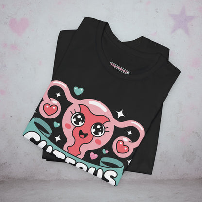 Cuterus Club Uterus Kawaii T-Shirt — Creepy Cute Gothic Tee