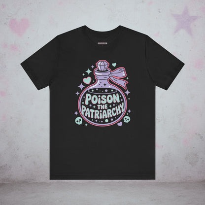 Poison the Patriarchy Kawaii T-Shirt — Creepy Cute Gothic Tee