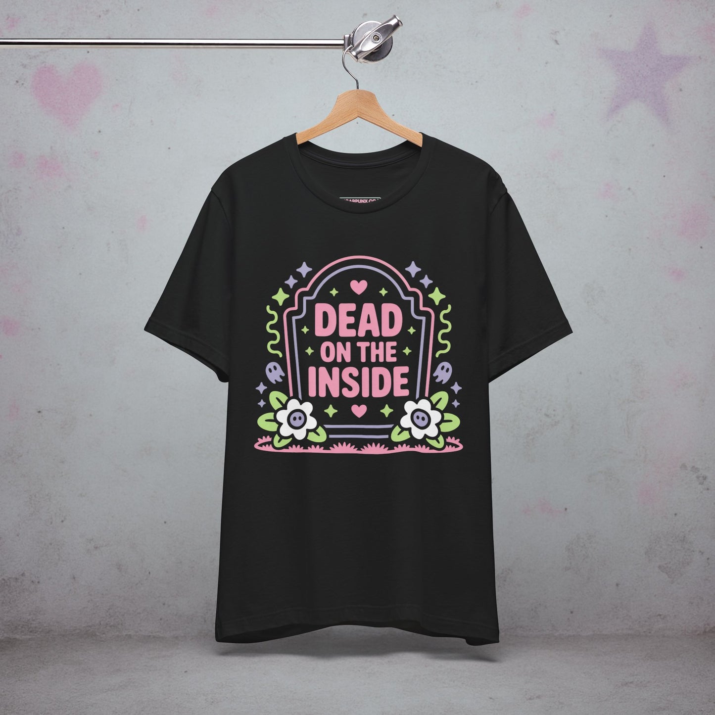 Dead On The Inside Grave Kawaii T-Shirt — Creepy Cute Gothic Tee