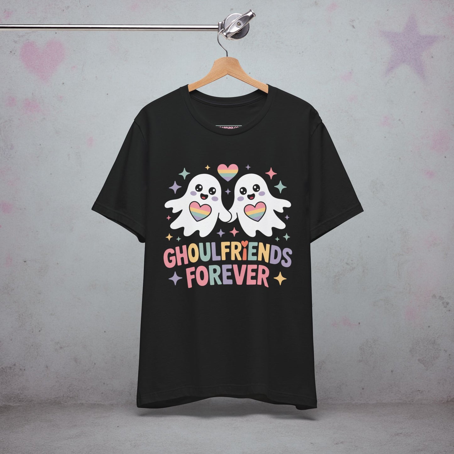 Ghoulfriends Forever Pride Kawaii T-Shirt — Creepy Cute Gothic Tee