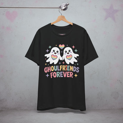 Ghoulfriends Forever Pride Kawaii T-Shirt — Creepy Cute Gothic Tee