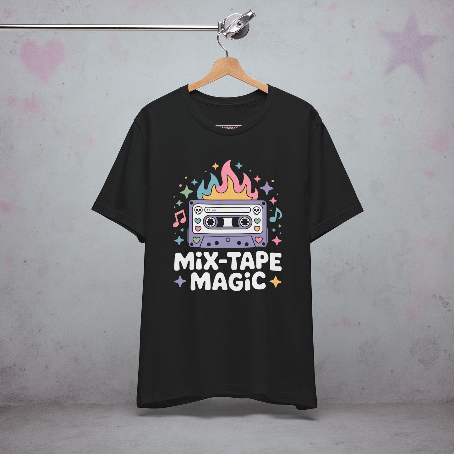 Mix-Tape Magic Kawaii T-Shirt — Creepy Cute Gothic Tee