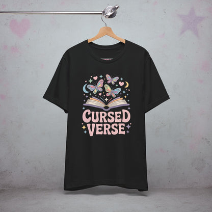 Cursed Verse Book Kawaii T-Shirt — Creepy Cute Gothic Tee