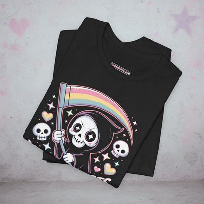 Make Gaycists Afraid Again Pride Kawaii T-Shirt — Creepy Cute Gothic Tee