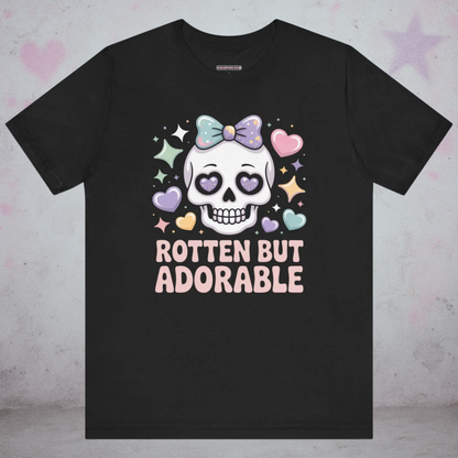 Rotten But Adorable Kawaii T-Shirt — Creepy Cute Gothic Tee