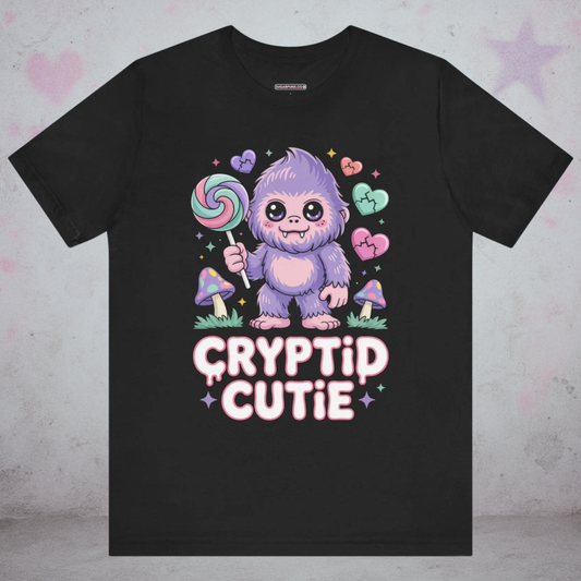 Cryptid Cutie Otaku Kawaii T-Shirt — Creepy Cute Gothic Tee