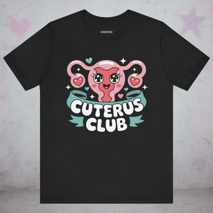Cuterus Club Uterus Kawaii T-Shirt — Creepy Cute Gothic Tee
