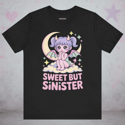 Sweet But Sinister Kawaii T-Shirt — Creepy Cute Gothic Tee